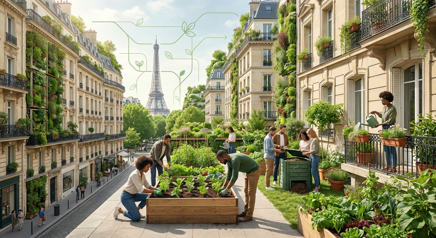 Jardinage à Paris : La Capitale en Pleine Effervescence Verte